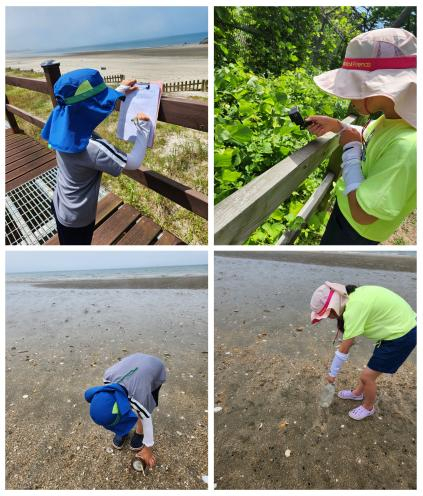 박철홍 씨 가족(세종시 거주)의 탐사 활동 모습