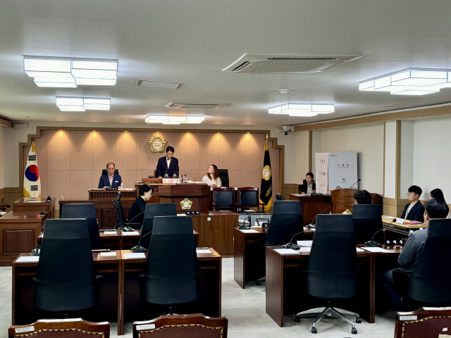 대전 대덕구의회는 24일 제277회 임시회 본회의를 열고 후반기 의장단을 선출할 예정이었지만 의결정족수 미달로 파행됐다. 사진=조사무엘 기자