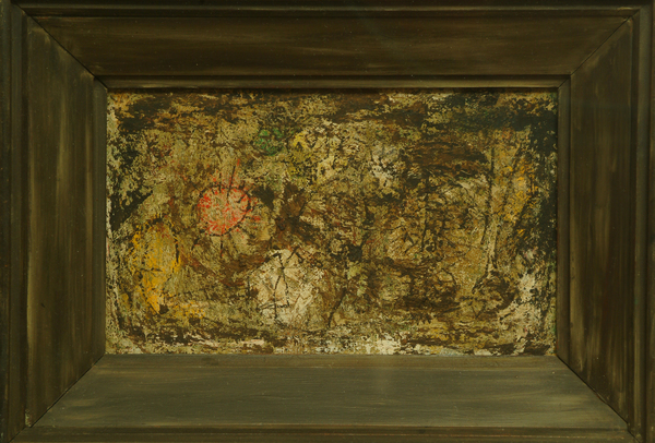 박수근, 작품A, 1964, 패널에 유화, 14.5x23.7