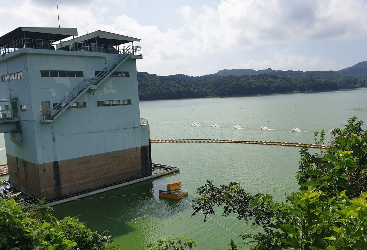 대청호 문의취수장[청주시 제공. 재판매 및 DB금지]
