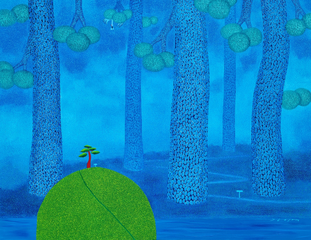 김미영, 사색의 숲, 80F