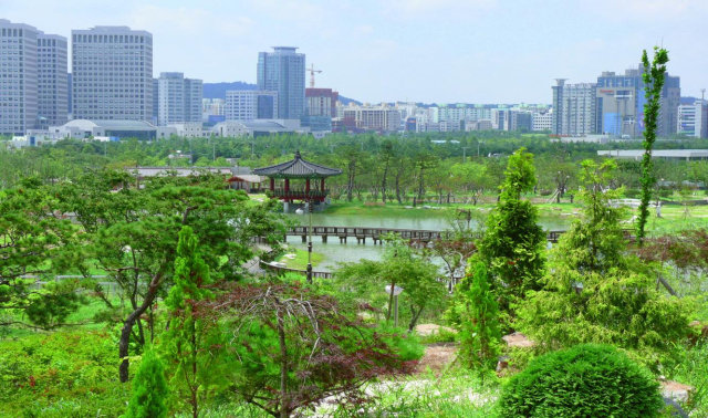 한밭수목원 전경. 대전시 제공