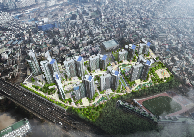 KT대전인재개발원 공동주택 개발사업 신축공사 조감도. 계룡건설 제공.