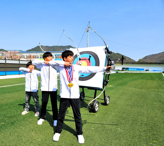 15개 마을, 2280세대 3925명이 거주하는 작은 고장인 옥천군 이원면에서 올림픽 금메달 7개를 배출해 주목받고 있다.(사진/옥천군 제공)