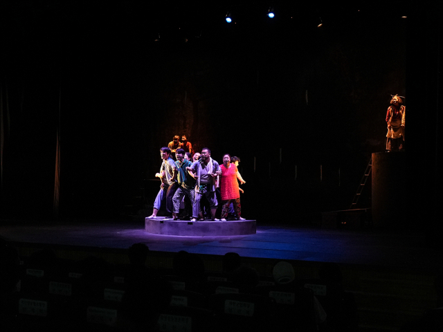 제2회 시루섬 예술제가 오는 17일과 19일 이틀에 걸쳐 개최돼 다양한 전시 행사와 연극 등이 열린다. 사진은 제1회 시루섬 예술제 모습. 단양군 제공