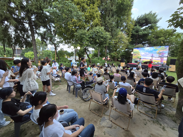 대전 0시 축제 사전행사 ‘테미별빛산책’ 행사 사진. 대전문화재단 제공