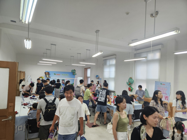 캐릭터랜드 현장 사진. 대전문화재단 제공