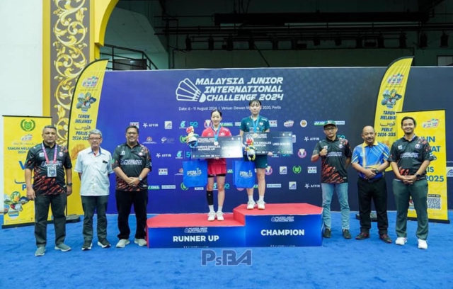 대전시교육청은 대전대성여자고등학교 배드민턴부 3학년 김도연 학생 선수가 ‘2024 말레이시아주니어배드민턴선수권대회’에서 우수한 성적을 거뒀다고 20일 밝혔다. 대전시교육청 제공