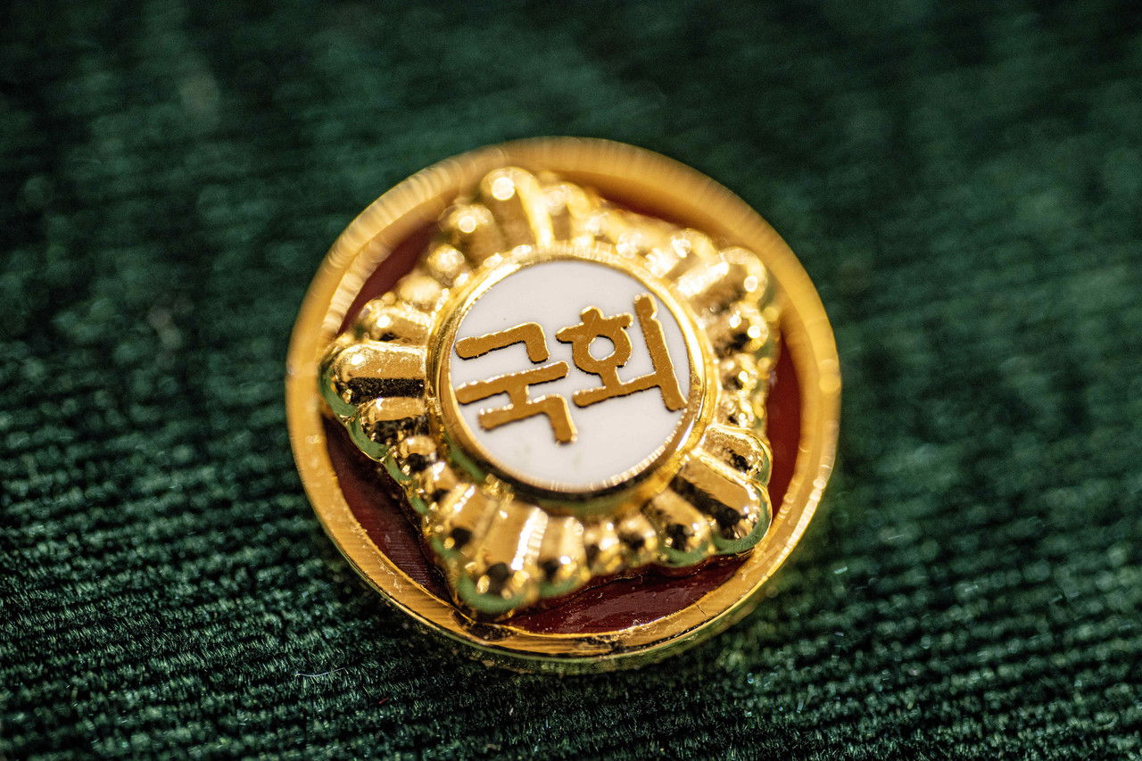 국회의원 배지. 사진=연합뉴스.