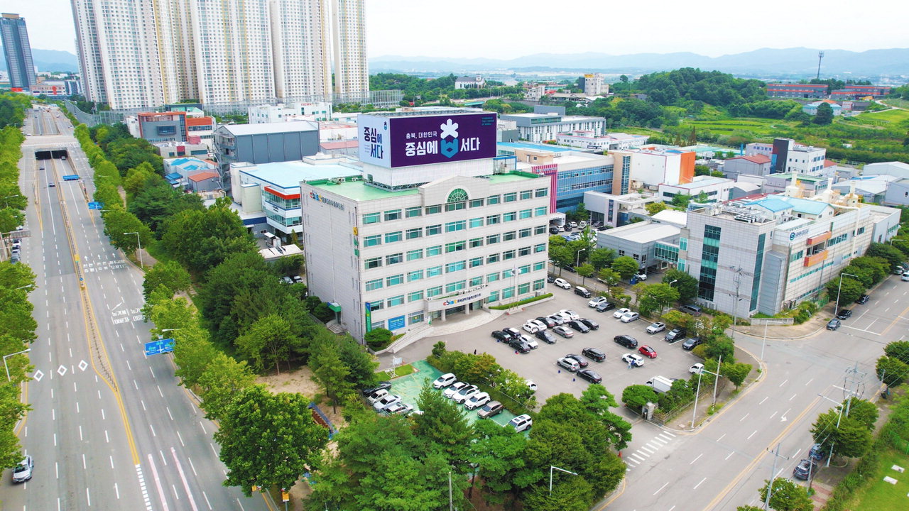 충북과학기술혁신원 전경. 충북도 제공.