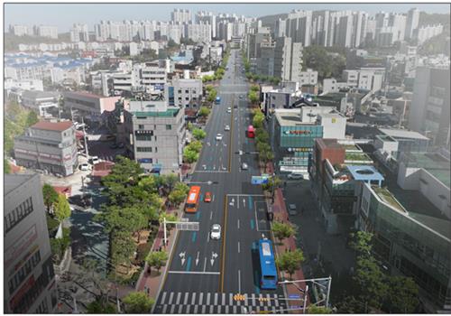 BRT 전용차로 조감도[국토부 제공. 재판매 및 DB 금지]