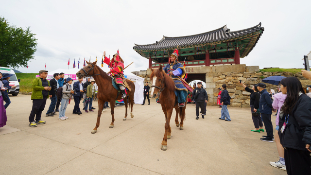 지난해 10월 6일부터 8일까지 개최된 서산해미읍성축제. 서산시 제공