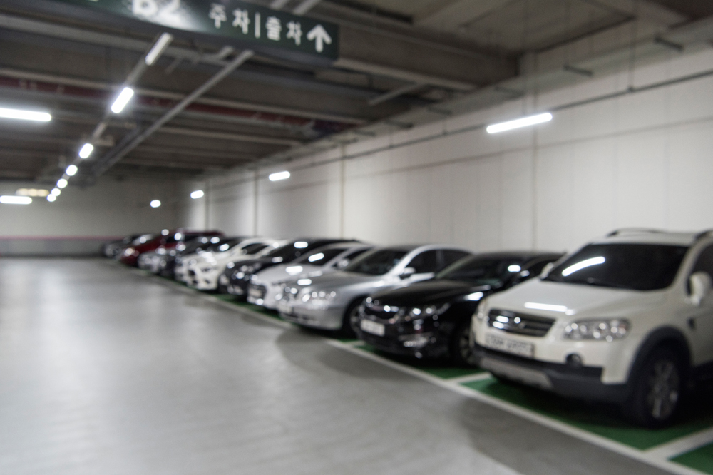 주차장. 아이클릭아트 제공.