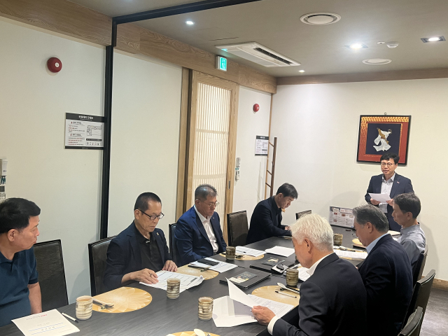 6일 진행된 ‘충남중소기업단체협의’ 출범식 및 1차 회의 진행사진.중소기업중앙회 충남지역본부 제공.