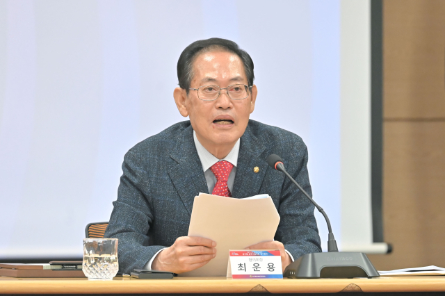 최운용 협의회장은 개회사 모습.사진=김익환 기자