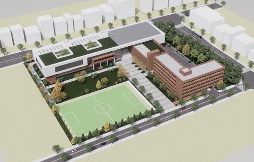 KAIST 부설 AI 바이오 영재고 조감도[충북도 제공. 재판매 및 DB 금지]