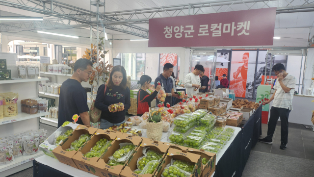 청양군, 대전현대아울렛에서 10월 한달간 로컬마켓 개최