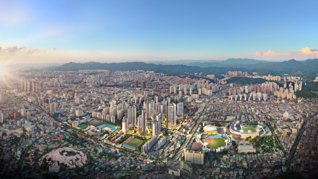 대전 르에브 스위첸 조감도 . KCC건설 제공