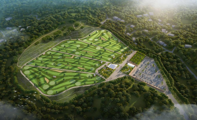 제천시 북부지역 파크골프장 조성 사업이 탄력을 받고 있다. 사진은 북부지역 파크골프장 조감도 모습. 제천시 제공