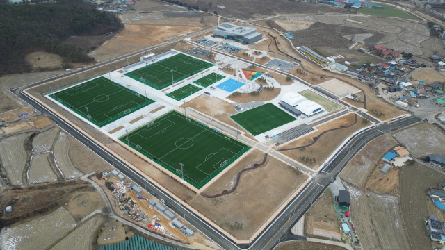 음성생활체육공원 전경. 음성군 제공