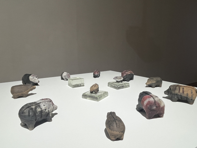 대전시립미술관의 성찰과 재고가 담긴 대전과학예술비엔날레 스핀오프 ‘너희가 곧 신임을 모르느냐’ 전시 섹션 4 전시작. 사진=조정민 기자