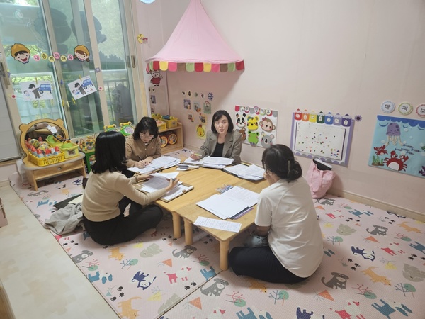 ▲ 시범기관 현장방문컨설팅 사진. 대전시교육청 제공