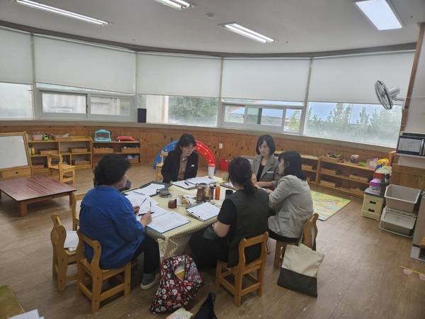 ▲ 시범기관 현장방문컨설팅 사진. 대전시교육청 제공