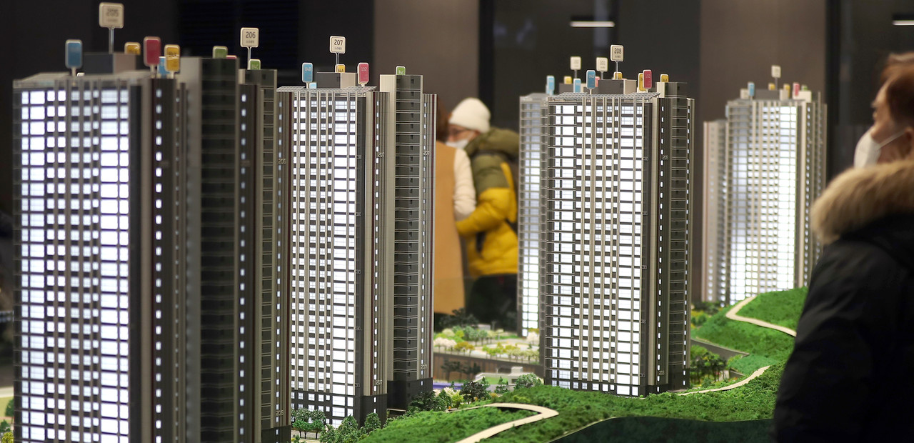 모델하우스. 사진=연합뉴스.