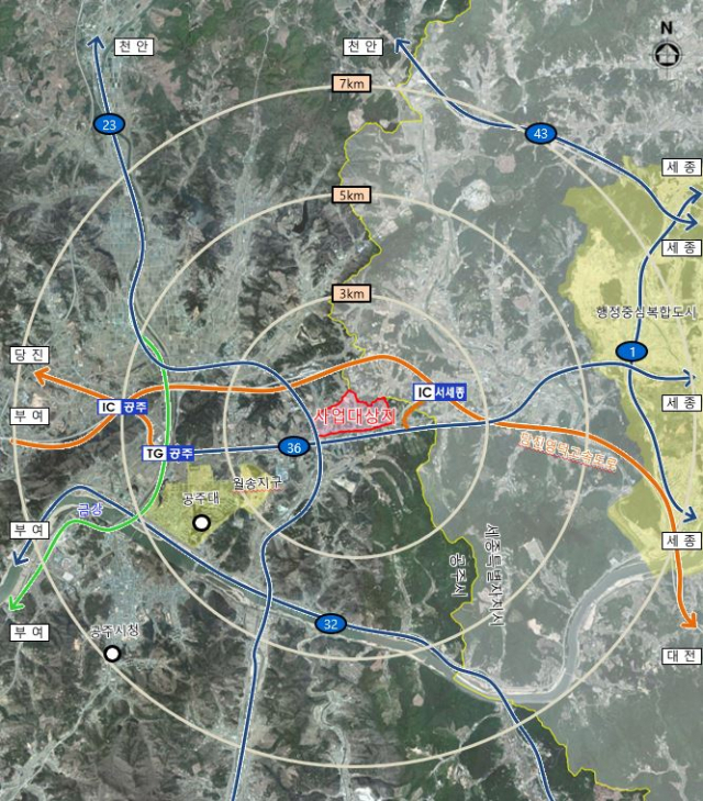 공주시가 추진 중인 ‘송선·동현지구 도시개발사업’이 충청남도 심의를 통과하면서 본격화될 전망이다.