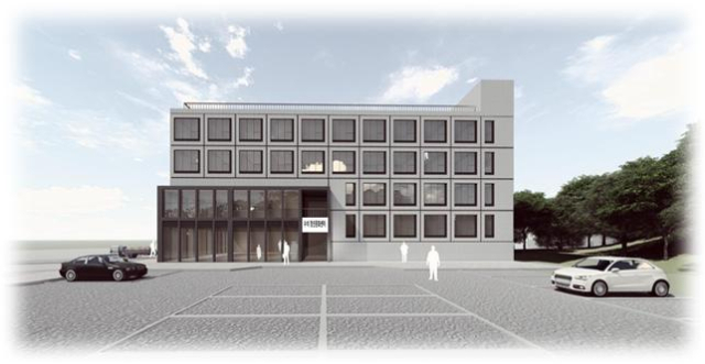 수석농공단지 내 조성될 청년문화센터 조감도. 서산시 제공