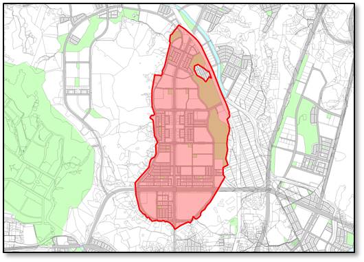 대전 노후계획도시 (단일)대상구역 - 노은지구.대전시 제공.