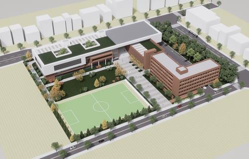 KAIST 부설 AI 바이오 영재고 조감도[충북도 제공. 재판매 및 DB 금지]