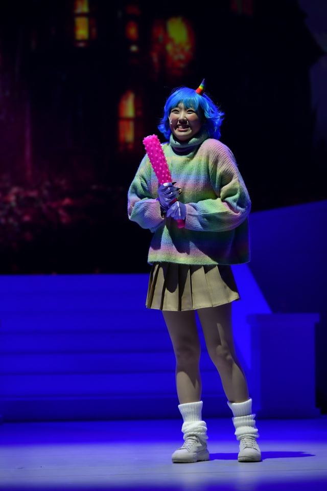 대전 지역사회에 감동을 선사했던 창작 가족 뮤지컬 ‘우산’ 공연 모습. 아우라오페라단 제공