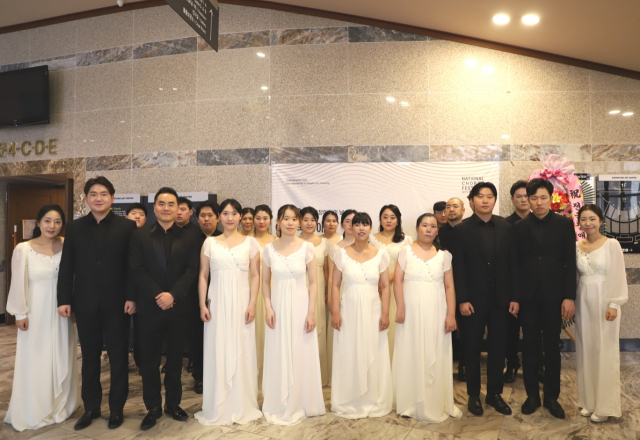 골프존파스텔합창단이 ‘제32회 세계 장애인의 날 기념 전국장애인합창대회’에서 대상을 수상했다. 골프존뉴딘 제공