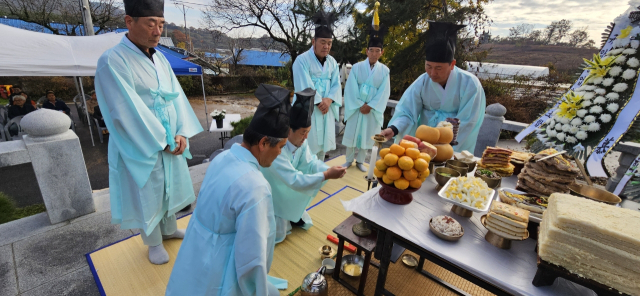 제4회 독립투사 박영희 장군 추모제 부여군제공