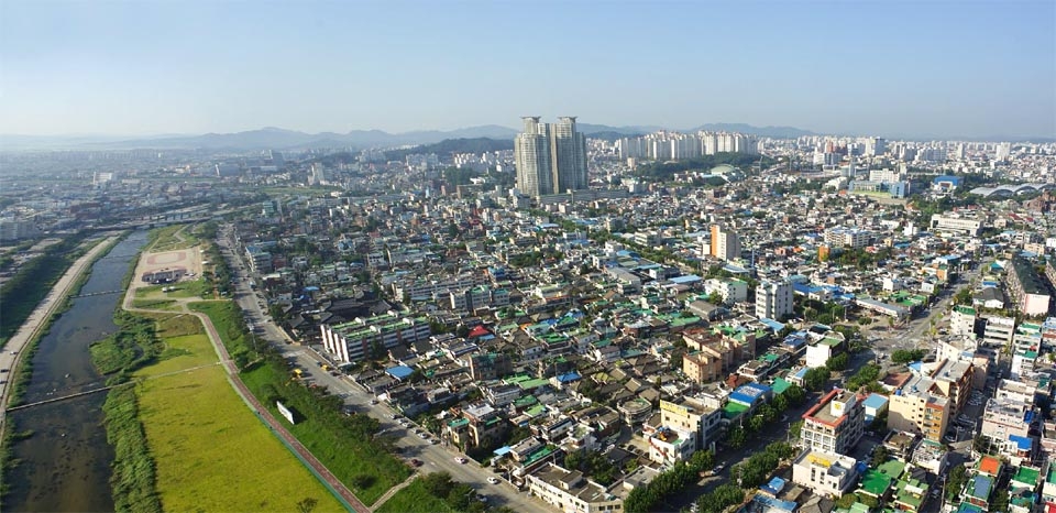 청주시 전경. 청주시 제공. 