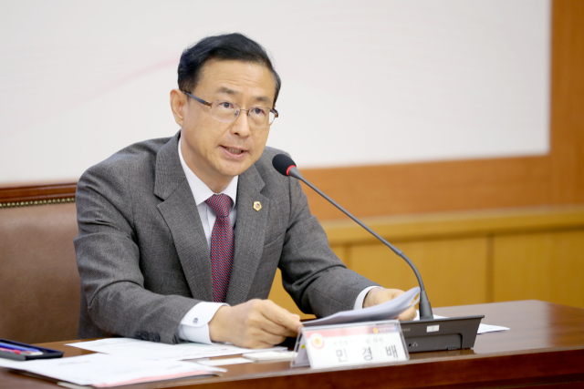 민경배 대전시의회 예산결산특별위원회 위원장