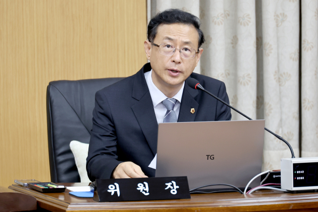 민경배 대전시의회 예산결산특별위원회 위원장