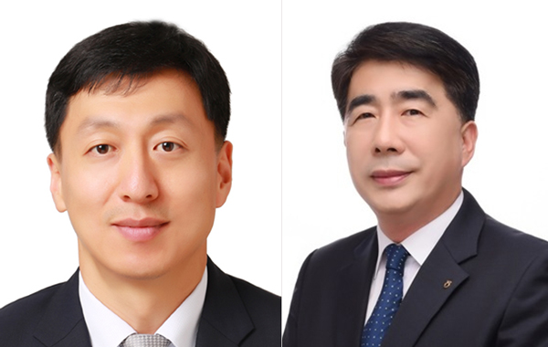 정해웅 농협중앙회 충남세종본부장.(왼쪽) 백남성 농협금융지주 부행장.(오른쪽)