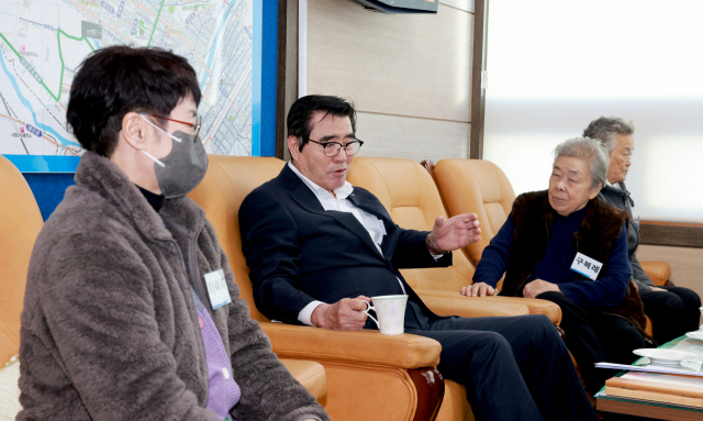 김동일 보령시장은 소외계층 시민들과 대화를 통해 애로사항을 청취하고 해결 방안을 모색하는 2024년“보령형 포용도시‘온심통(溫心通)’”행사를 성황리에 마무리했다. 보령시 제공