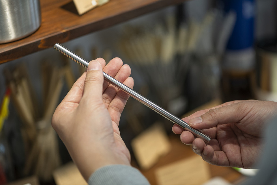 다회용품. 아이클릭아트 제공.