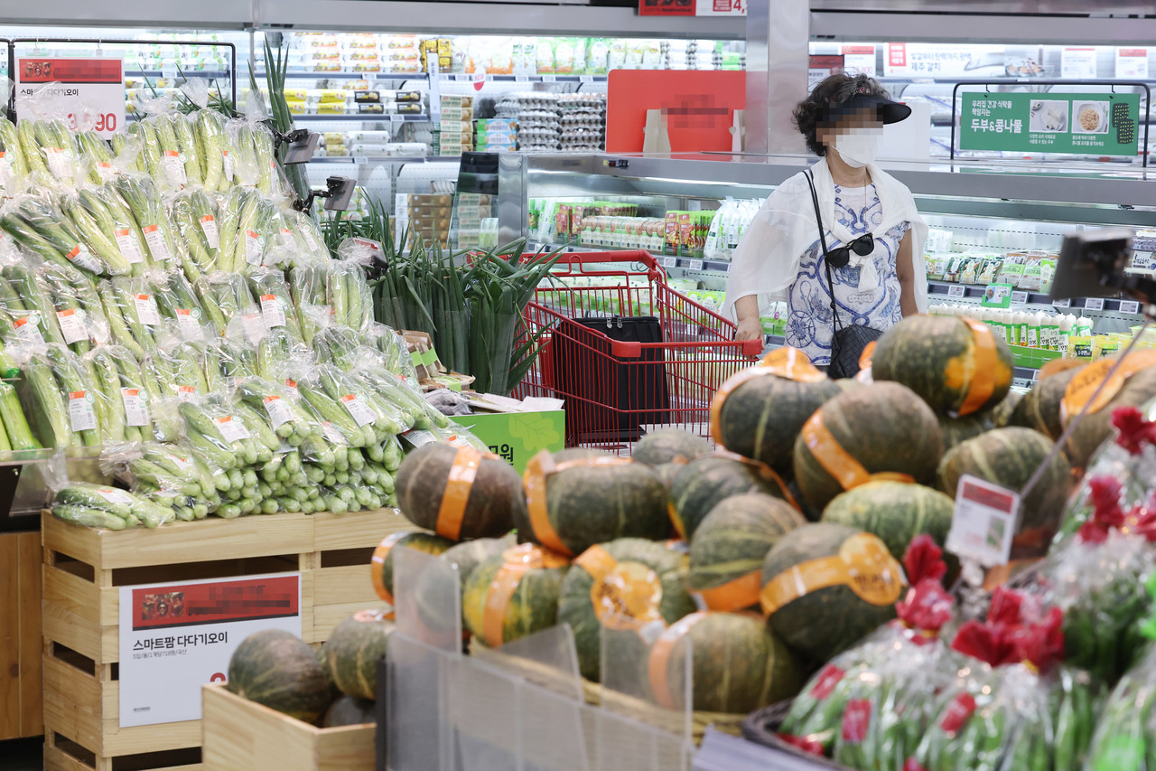 한 대형마트에서 장보는 시민들. 2024.6.4 사진=연합뉴스.