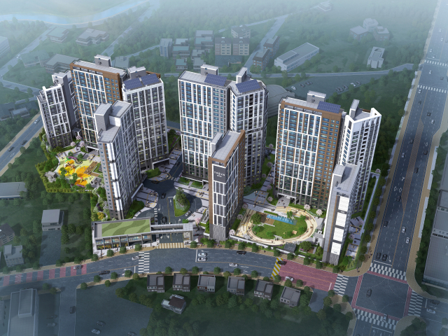 ▲트리븐 조감도