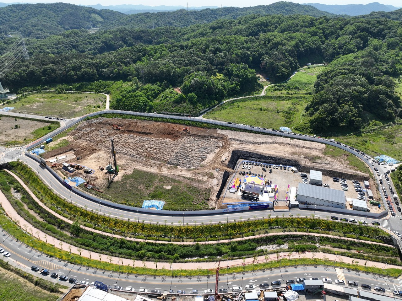 둔곡지구. 대전시 제공.