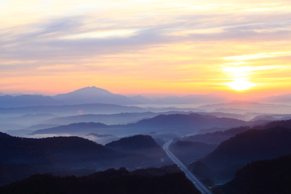 일몰. 아이클릭아트 제공.