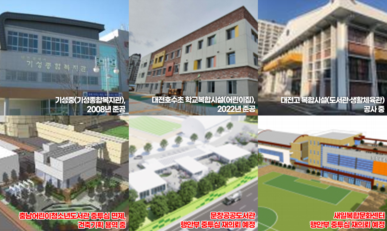 대전 학교복합시설.