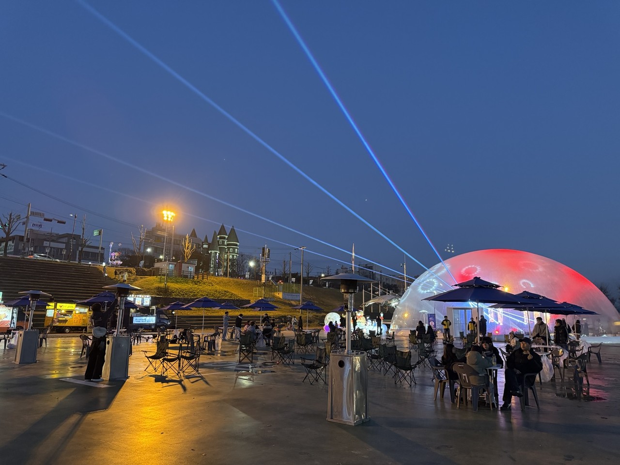 공주관광재단 주관 ‘공주에서 날밤까기’ 행사 모습.