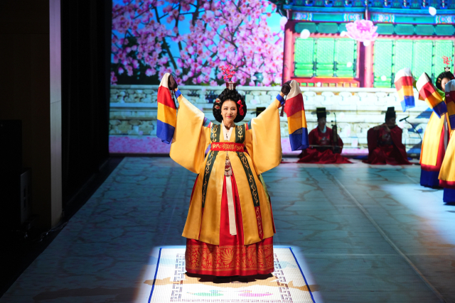 대전시립연정국악단 '새해진연:조선의 빛' 공연 리허설. 사진 대전시립연정국악단 제공