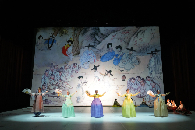 대전시립연정국악단 '새해진연:조선의 빛' 공연 리허설. 사진 대전시립연정국악단 제공