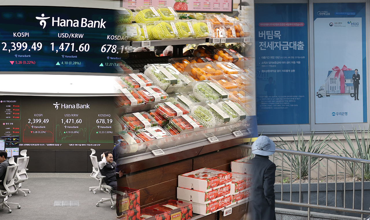 고환율·고물가·고금리. 사진=연합뉴스.